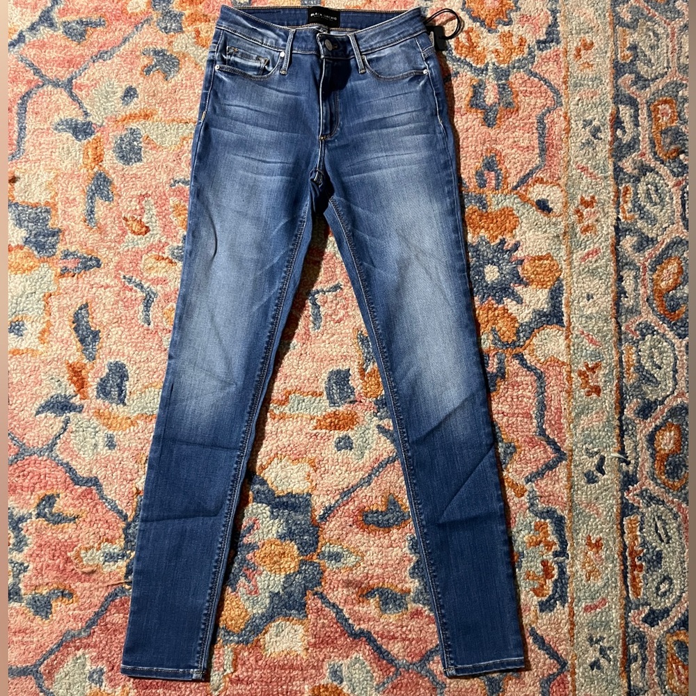 Black Orchid Los Angeles Jeans Jude Mid Rise Skinny Stretchy LUXURY NWT *NO SIZE